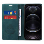 BETOPNICE 003 For iPhone 12 Pro Max 6.7 inch Anti-scratch Phone Cover Wallet Leather Stand RFID Blocking Case