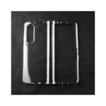 For Samsung Galaxy Z Fold5 5G Hard PC Clear Back Cover Hinge Protection Anti-Scratch Phone Case