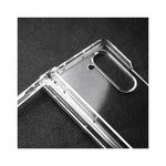 For Samsung Galaxy Z Fold5 5G Hard PC Clear Back Cover Hinge Protection Anti-Scratch Phone Case
