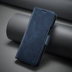 LC.IMEEKE For Samsung Galaxy Z Fold5 5G RFID Blocking Phone Case Wallet PU Leather Stand Cover