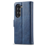 LC.IMEEKE For Samsung Galaxy Z Fold5 5G RFID Blocking Phone Case Wallet PU Leather Stand Cover