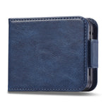 LC.IMEEKE For Samsung Galaxy Z Flip5 5G PU Leather Phone Cover RFID Blocking Card Slot Case