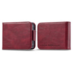 LC.IMEEKE For Samsung Galaxy Z Flip5 5G PU Leather Phone Cover RFID Blocking Card Slot Case