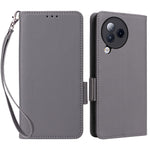 Xiaomi Civi 3 5G Plånboksfodral PU-läder Litchi-textur Stativskyddande fodral med handrem