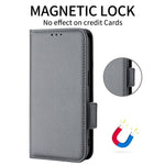 Xiaomi Civi 3 5G Plånboksfodral PU-läder Litchi-textur Stativskyddande fodral med handrem