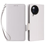 Xiaomi Civi 3 5G Plånboksfodral PU-läder Litchi-textur Stativskyddande fodral med handrem