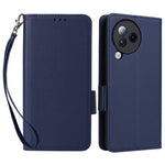 Xiaomi Civi 3 5G Plånboksfodral PU-läder Litchi-textur Stativskyddande fodral med handrem