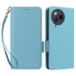 Xiaomi Civi 3 5G Plånboksfodral PU-läder Litchi-textur Stativskyddande fodral med handrem