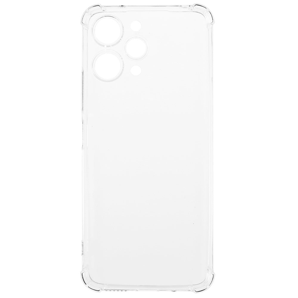 For Xiaomi Redmi 12 4G Four Corners Drop Resistant TPU Case Transparent Phone Cover