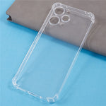 For Xiaomi Redmi 12 4G Four Corners Drop Resistant TPU Case Transparent Phone Cover