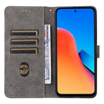 For Xiaomi Redmi 12 4G / 12 5G (Global) / Note 12R 5G / Poco M6 Pro 5G RFID Blocking Wallet Stand Cover Anti-drop Leather Phone Case