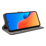 For Xiaomi Redmi 12 4G / 12 5G (Global) / Note 12R 5G / Poco M6 Pro 5G RFID Blocking Wallet Stand Cover Anti-drop Leather Phone Case