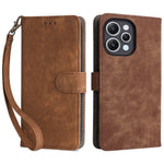 For Xiaomi Redmi 12 4G / 12 5G (Global) / Note 12R 5G / Poco M6 Pro 5G RFID Blocking Wallet Stand Cover Anti-drop Leather Phone Case