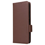 Xiaomi Redmi 12 4G / 12 5G (Global) / Note 12R 5G / Poco M6 Pro 5G Litchi Texture Stand Phone Case Anti-fall PU Leather Fold Cover