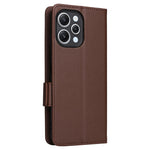 Xiaomi Redmi 12 4G / 12 5G (Global) / Note 12R 5G / Poco M6 Pro 5G Litchi Texture Stand Phone Case Anti-fall PU Leather Fold Cover
