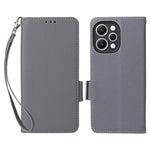 Xiaomi Redmi 12 4G / 12 5G (Global) / Note 12R 5G / Poco M6 Pro 5G Litchi Texture Stand Phone Case Anti-fall PU Leather Fold Cover
