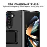 For Samsung Galaxy Z Fold5 5G Kickstand Phone Case Drop-proof Hard PC Cover