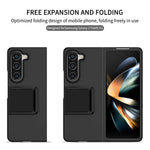For Samsung Galaxy Z Fold5 5G Kickstand Phone Case Drop-proof Hard PC Cover