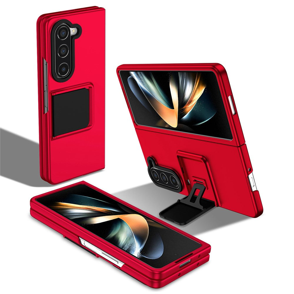 For Samsung Galaxy Z Fold5 5G Kickstand Phone Case Drop-proof Hard PC Cover