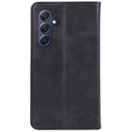 For Samsung Galaxy A25 5G (Global) (161.0 x 76.5 x 8.3mm) Wallet Calf Texture Phone Case Shockproof PU Leather Shell Flip Stand Cover