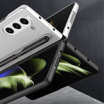 GKK Phone Case for Samsung Galaxy Z Fold5 5G Hard PC Ultra Thin Protective Cover with Pen Slot