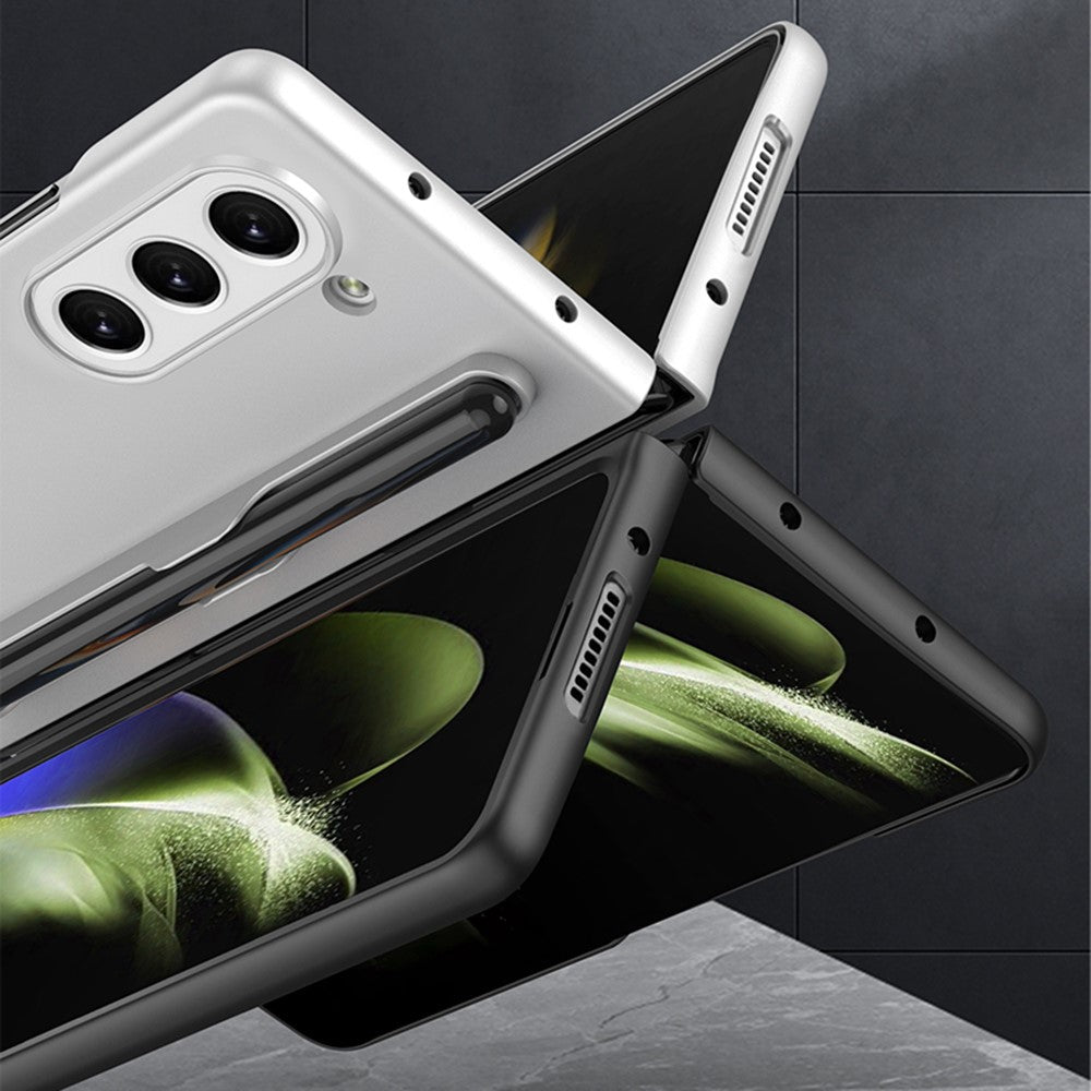 GKK Phone Case for Samsung Galaxy Z Fold5 5G Hard PC Ultra Thin Protective Cover with Pen Slot