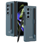 GKK Phone Case for Samsung Galaxy Z Fold5 5G Hard PC Ultra Thin Protective Cover with Pen Slot