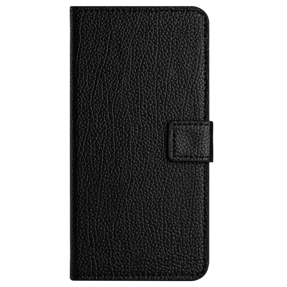 For Xiaomi Redmi 12 4G Litchi Texture Wallet Phone Case PU Leather Full Protection Stand Cover