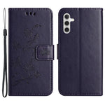 For Samsung Galaxy S23 FE PU Leather Wallet Phone Case Butterfly Flower Imprinted Stand Cover