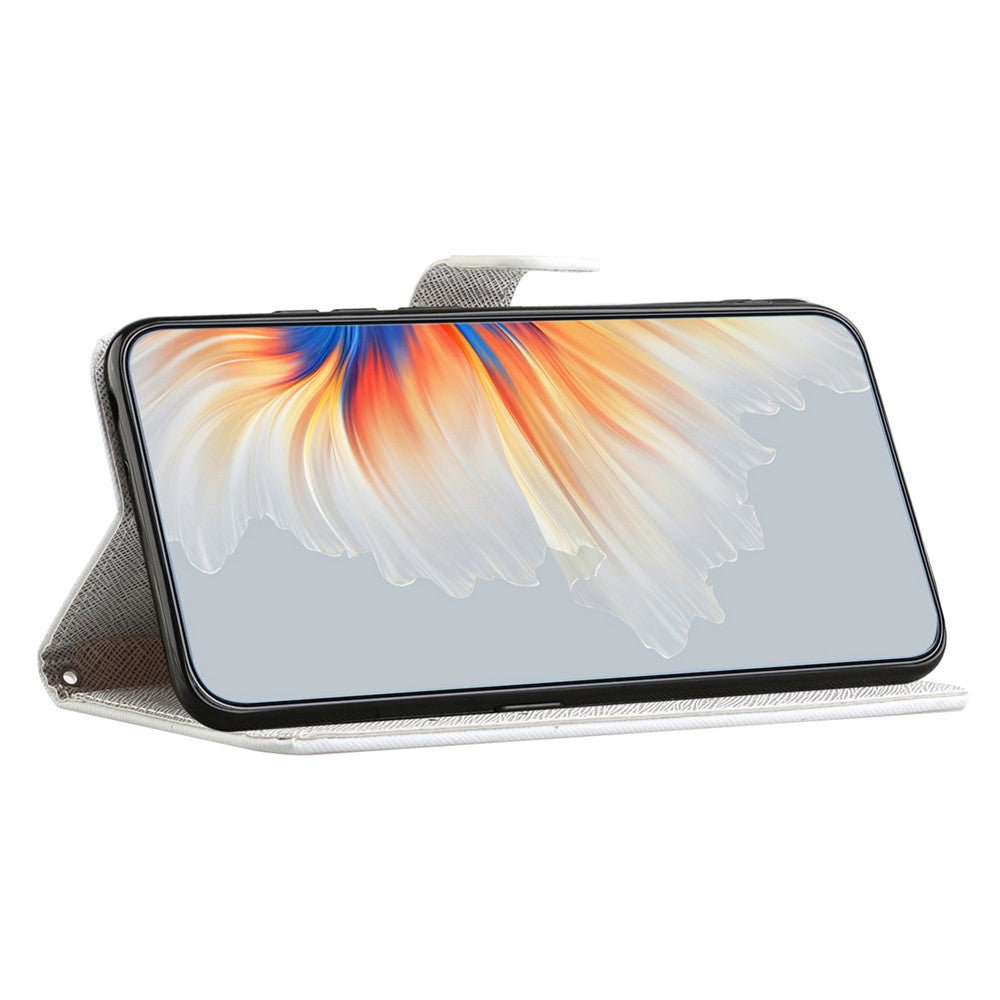 For Samsung Galaxy S23 FE 3D Pattern Printing Stand Cover PU Leather Wallet Phone Case