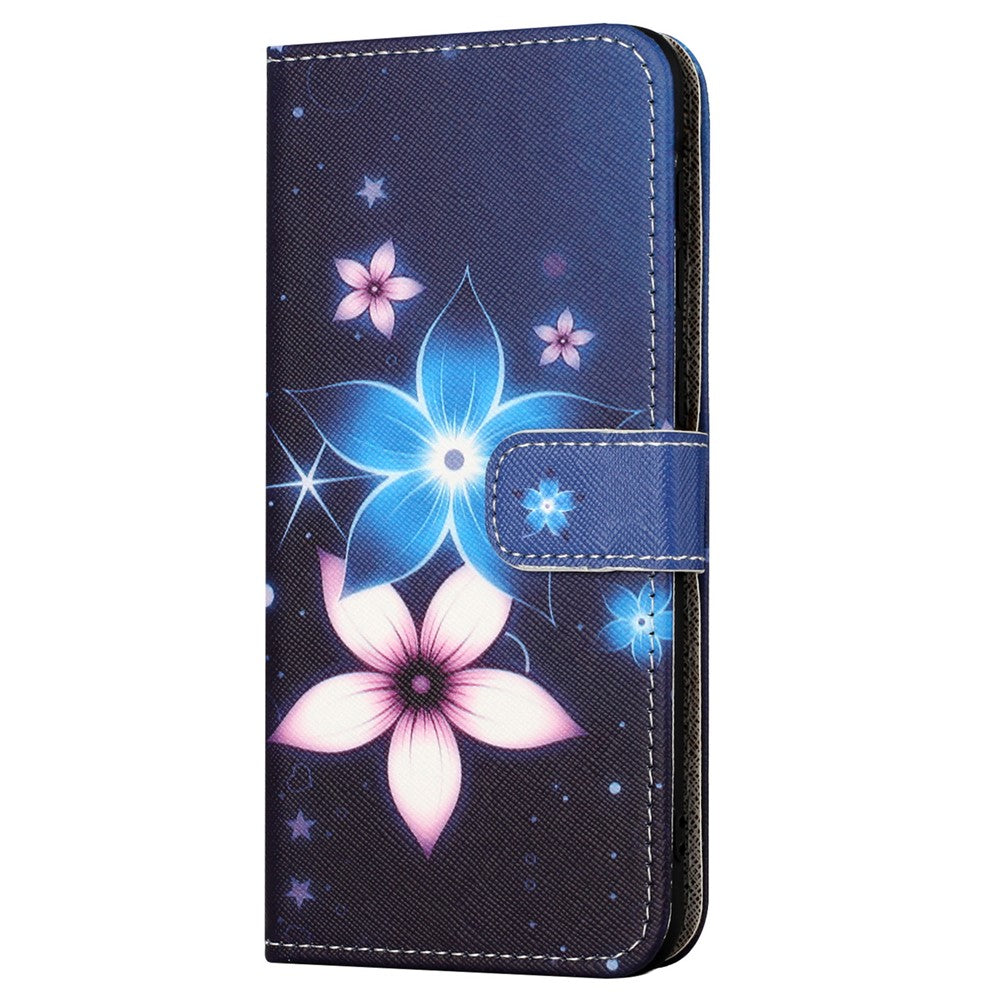 For Samsung Galaxy S23 FE 3D Pattern Printing Stand Cover PU Leather Wallet Phone Case