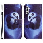 For Samsung Galaxy S23 FE 3D Pattern Printing Stand Cover PU Leather Wallet Phone Case