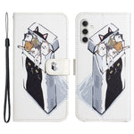 For Samsung Galaxy S23 FE 3D Pattern Printing Stand Cover PU Leather Wallet Phone Case