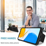 For Honor X7 Slide Camera Lid PC+TPU Cover Anti-drop Kickstand Phone Case