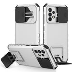 For Samsung Galaxy A52 4G / A52 5G / A52s 5G PC+TPU Kickstand Cover Slide Camera Lid Phone Case