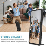 Samsung Galaxy S20 FE 4G / FE 5G / Lite / FE 2022 Skjutbart kameralock Bakstycke Stativ PC+TPU mobilskal
