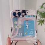 Hardt PC-telefoncover til Samsung Galaxy Z Flip5 5G, beskyttende telefoncover med mønsterprint