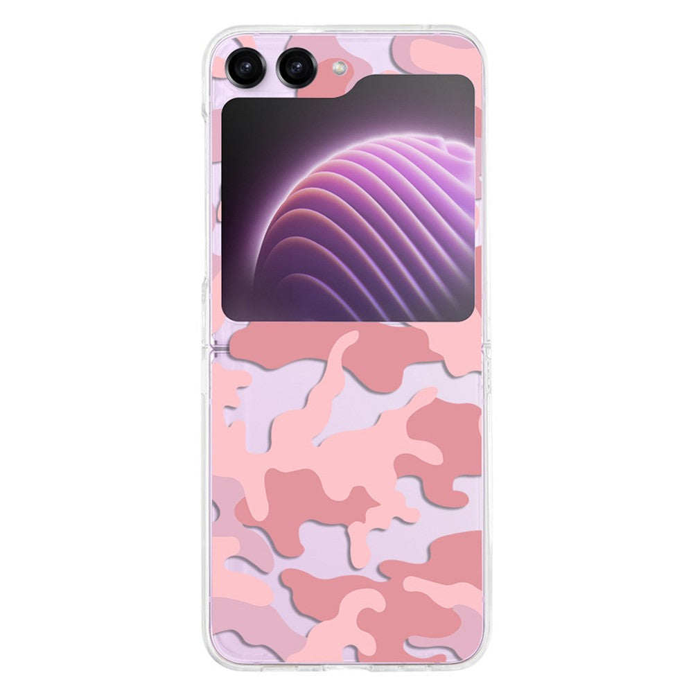 Hardt PC-telefoncover til Samsung Galaxy Z Flip5 5G, beskyttende telefoncover med mønsterprint