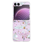Hardt PC-telefoncover til Samsung Galaxy Z Flip5 5G, beskyttende telefoncover med mønsterprint