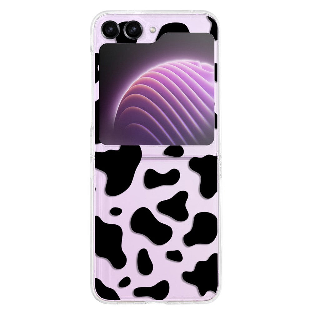 Hardt PC-telefoncover til Samsung Galaxy Z Flip5 5G, beskyttende telefoncover med mønsterprint