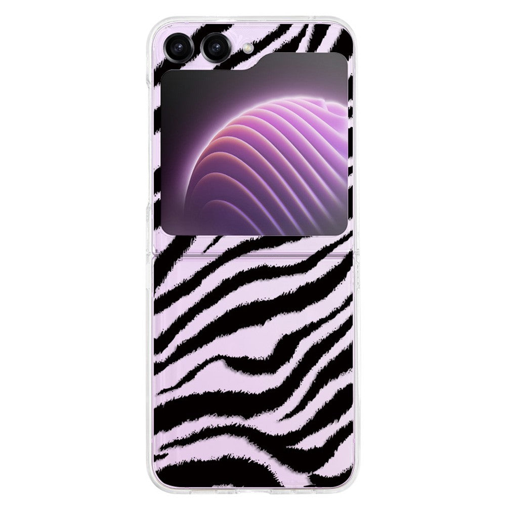 Hardt PC-telefoncover til Samsung Galaxy Z Flip5 5G, beskyttende telefoncover med mønsterprint
