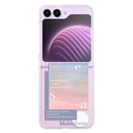 Hardt PC-telefoncover til Samsung Galaxy Z Flip5 5G, beskyttende telefoncover med mønsterprint