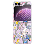 Hardt PC-telefoncover til Samsung Galaxy Z Flip5 5G, beskyttende telefoncover med mønsterprint