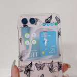 Pattern Printing Phone Case for Samsung Galaxy Z Flip5 5G, Anti-scratch PC Phone Cover