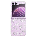 Pattern Printing Phone Case for Samsung Galaxy Z Flip5 5G, Anti-scratch PC Phone Cover