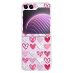 Pattern Printing Phone Case for Samsung Galaxy Z Flip5 5G, Anti-scratch PC Phone Cover