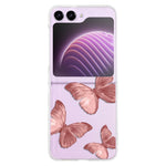 Pattern Printing Phone Case for Samsung Galaxy Z Flip5 5G, Anti-scratch PC Phone Cover