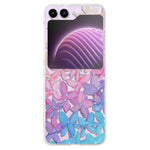 Pattern Printing Phone Case for Samsung Galaxy Z Flip5 5G, Anti-scratch PC Phone Cover