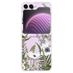 Pattern Printing Phone Case for Samsung Galaxy Z Flip5 5G, Anti-scratch PC Phone Cover
