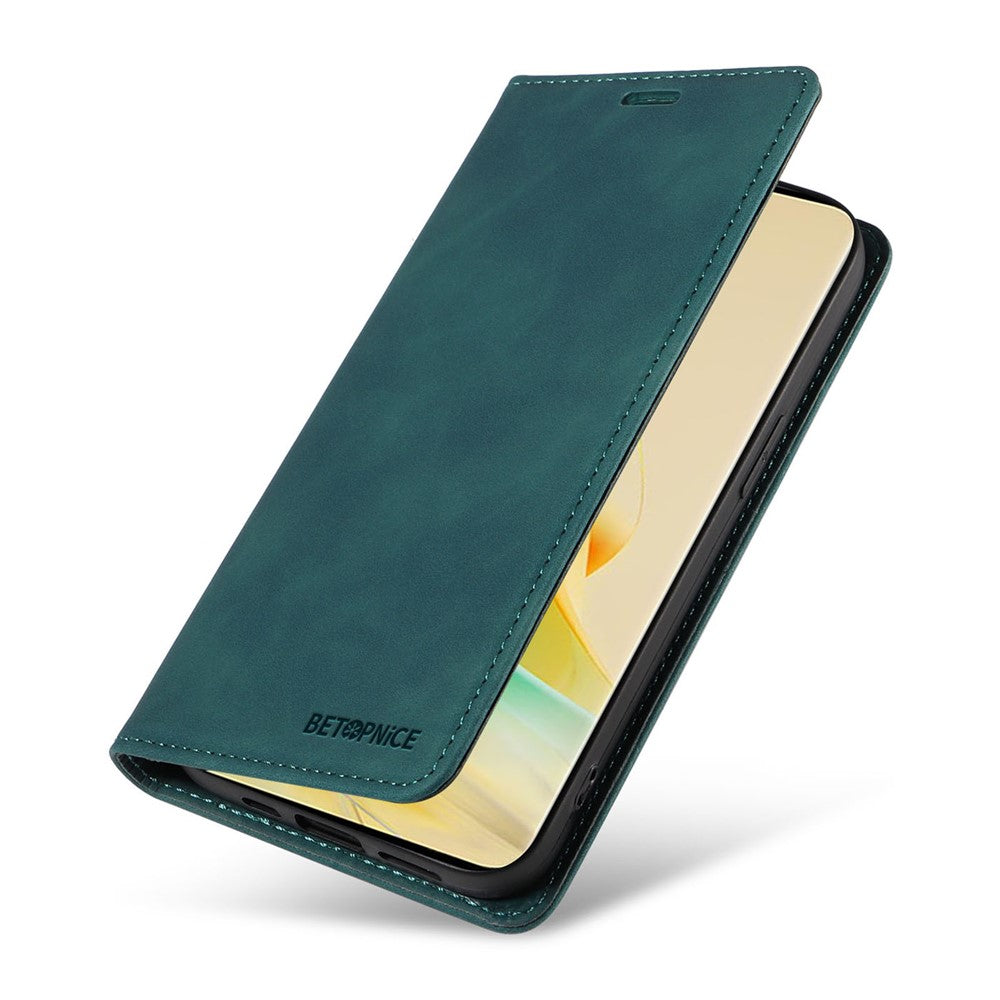 BETOPNICE 003 For Oppo Reno8 T 5G / A1 Pro 5G Bump Proof Leather Phone Case RFID Blocking Wallet Stand Cover